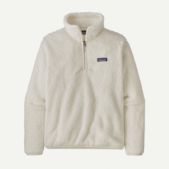 Patagonia Jackets & Blazers - Patagonia Los Gatos 1/4 Zip Fleece Teddy Cream Birch Cozy Pullover Sweater, M